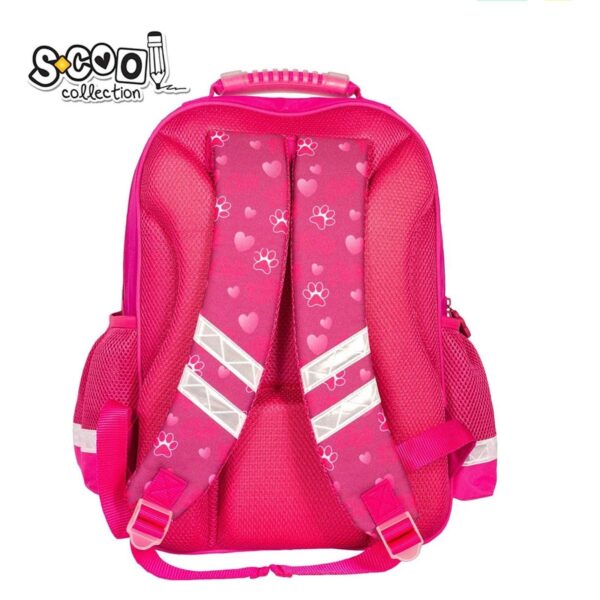 Ghiozdan ergonomic CUTE KITTY, 40.5x29x13.5 cm - S-COOL - imagine 3