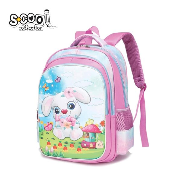 Ghiozdan 3D RABBIT, 31x24x41 cm - S-COOL - imagine 5