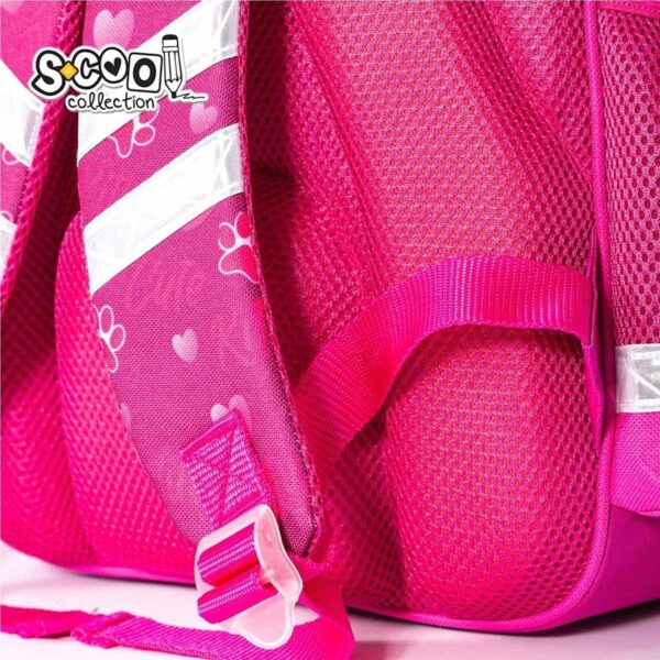 Ghiozdan ergonomic CUTE KITTY, 40.5x29x13.5 cm - S-COOL - imagine 5