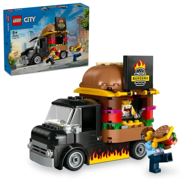 LEGO® City - Toneta de burgeri 60404, 194 piese - imagine 1