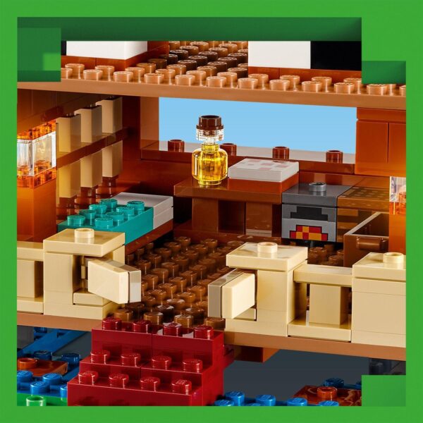 LEGO® Minecraft® - Casa-broasca 21256, 400 piese - imagine 8
