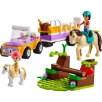 LEGO® Friends - Remorca cu cal si ponei 42634, 105 piese - imagine 4