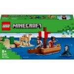 LEGO® Minecraft® - Calatorie pe corabia de pirati 21259, 166 piese - imagine 2