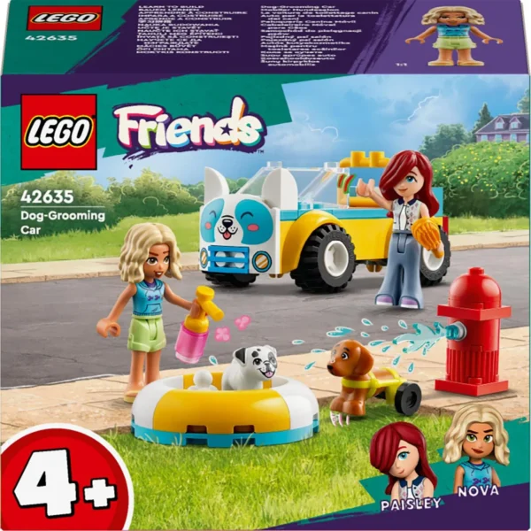 LEGO® Friends - Masina pentru toaletarea cainilor 42635, 60 piese - imagine 2