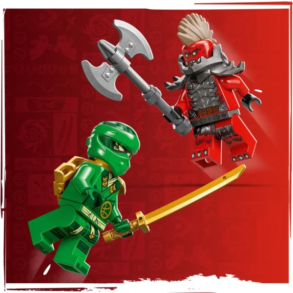 LEGO® Ninjago™ - Dragonul Padure Verde al lui Lloyd 71829, 128 piese - imagine 8