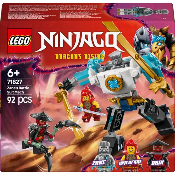 LEGO® Ninjago™ - Costumul robot de lupta al lui Zane 71827, 92 piese - imagine 2