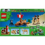 LEGO® Minecraft® - Calatorie pe corabia de pirati 21259, 166 piese - imagine 3