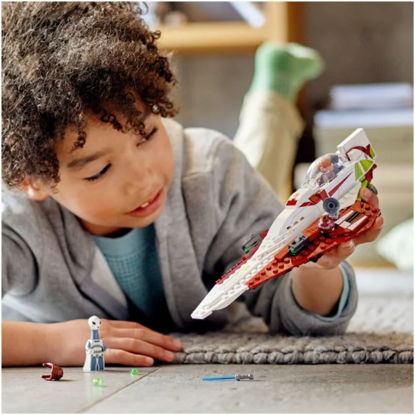 LEGO® Star Wars™ - Jedi Starfighter™-ul lui Obi-Wan Kenobi™ 75333, 282 piese - imagine 5