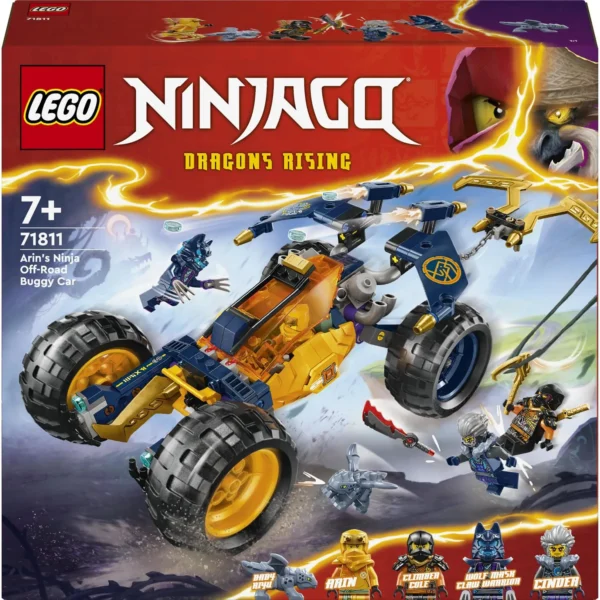 LEGO® NINJAGO® - Vehiculul de teren ninja al lui Arin 71811, 267 piese - imagine 2