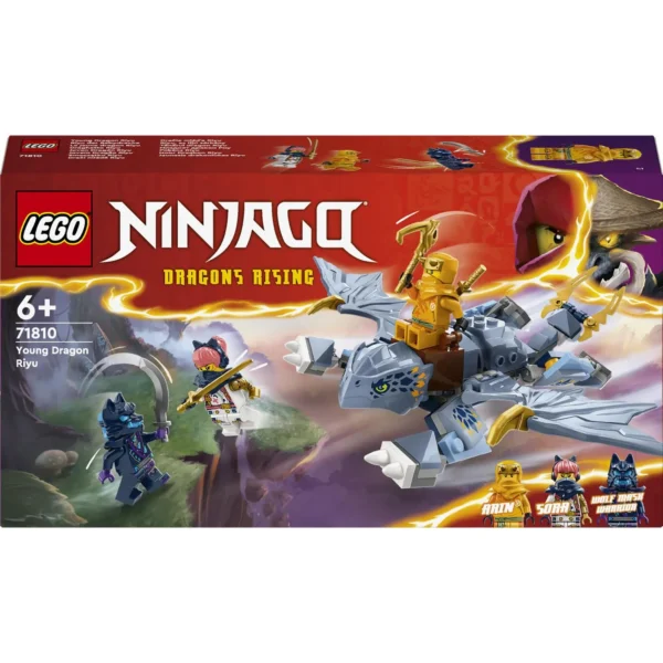 LEGO® NINJAGO® - Tanarul dragon Riyu 71810, 132 piese - imagine 2