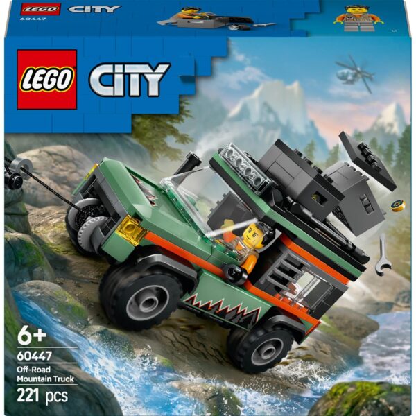 LEGO® City - Camioneta 4x4 off-road 60447, 221 piese - imagine 2