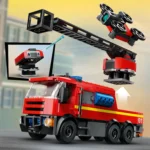LEGO® City - Statie si camion de pompieri 60414, 843 piese - imagine 7