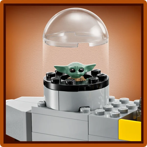 LEGO® Star Wars TM - Nava de lupta stelara N-1 a lui Mando si Grogu 75410, 92 piese - imagine 8