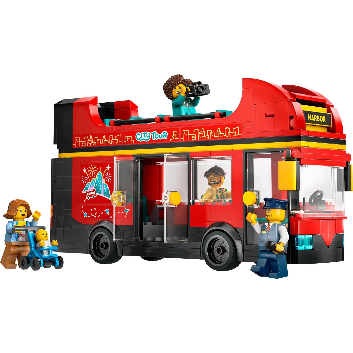 res_1c44fc55d7aff75c346a8c6ac998e71f LEGO® City - Autobuz turistic rosu cu etaj 60407, 384 piese - imagine 4