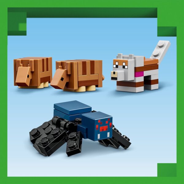 LEGO® Minecraft™ - Expeditia de minerit cu Tatu 21269, 247 piese - imagine 8