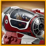 LEGO® Star Wars TM - Nava Interceptor™ Jedi a lui Ahsoka 75401, 290 piese - imagine 7