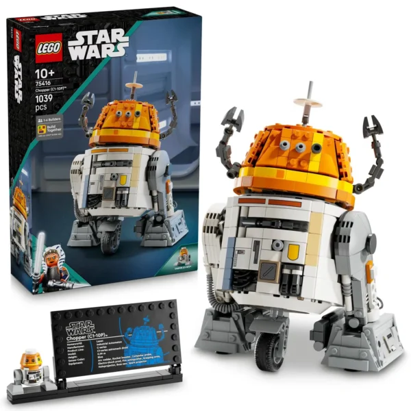 LEGO® Star Wars™ - Droid Astromech Chopper (C1-10P) ™ 75416, 1039 piese - imagine 1