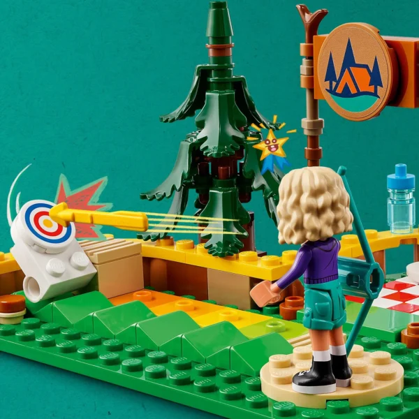 LEGO® Friends - Poligonul de tir cu arcul din tabara de aventuri 42622, 157 piese - imagine 8