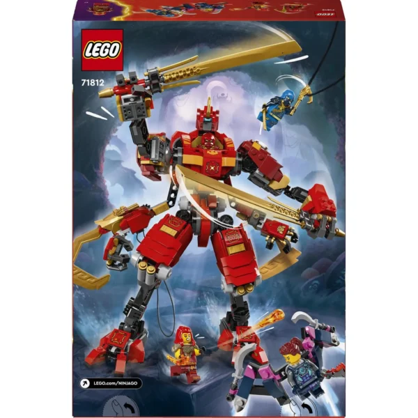 LEGO® NINJAGO® - Robotul ninja catarator al lui Kai 71812, 623 piese - imagine 3