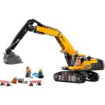 LEGO® City - Excavator galben de constructii 60420, 633 piese - imagine 4