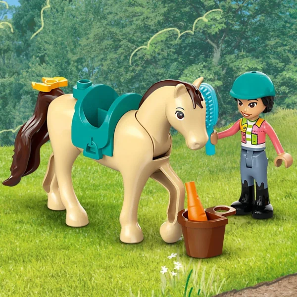 LEGO® Friends - Remorca cu cal si ponei 42634, 105 piese - imagine 8
