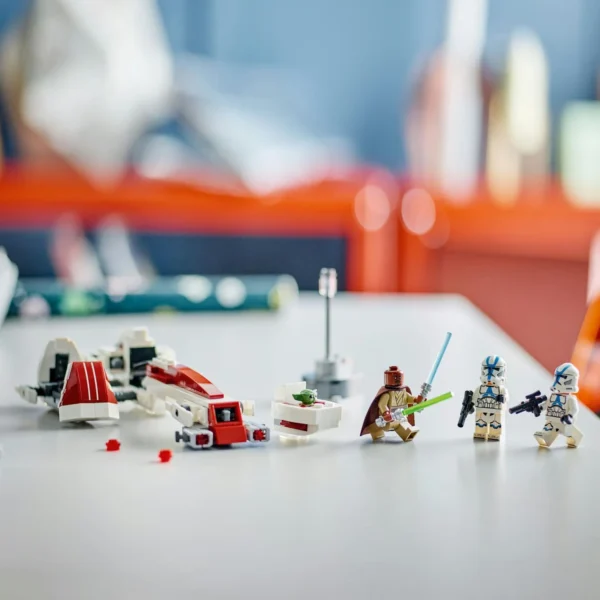 LEGO® Star Wars™ - Evadare pe motocicleta de viteza BARC 75378, 221 piese - imagine 6
