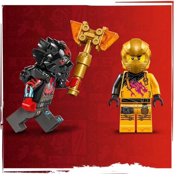 LEGO® Ninjago - Pachet de lupta cu dragoni Spinjitzu 71826, 186 piese - imagine 8