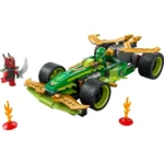 LEGO® Ninjago™ - Masina de curse cu motor cu arc a lui Lloyd 71828, 181 piese - imagine 4