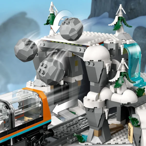 LEGO® City - Trenul expres al exploratorilor spre Polul Arctic 60470, 1517 piese - imagine 8