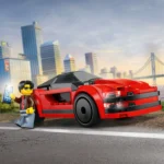 LEGO® City - Masina sport rosie 60448, 109 piese - imagine 8