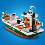 LEGO® City - Port si nava de transport marfa 60422, 1226 piese - imagine 7