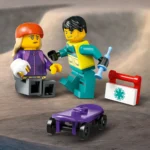 LEGO® City - Ambulanta de urgente 60451, 184 piese - imagine 7