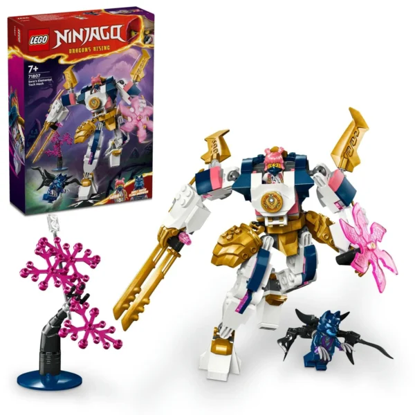 LEGO® Ninjago® - Robotul stihie tehnologic al Sorei 71807, 209 piese - imagine 1