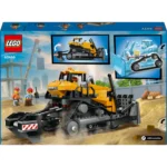 LEGO® City - Buldozer galben 60466, 682 piese - imagine 3