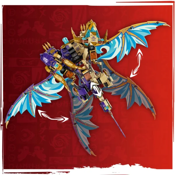 LEGO® Ninjago™ - Dragonul concentrarii Arc 71836, 869 piese - imagine 9