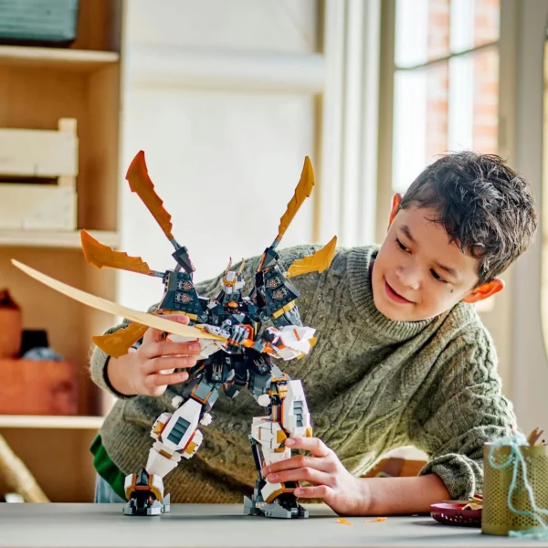 LEGO® Ninjago® - Robotul-dragon de titan al lui Cole 71821, 1055 piese - imagine 6