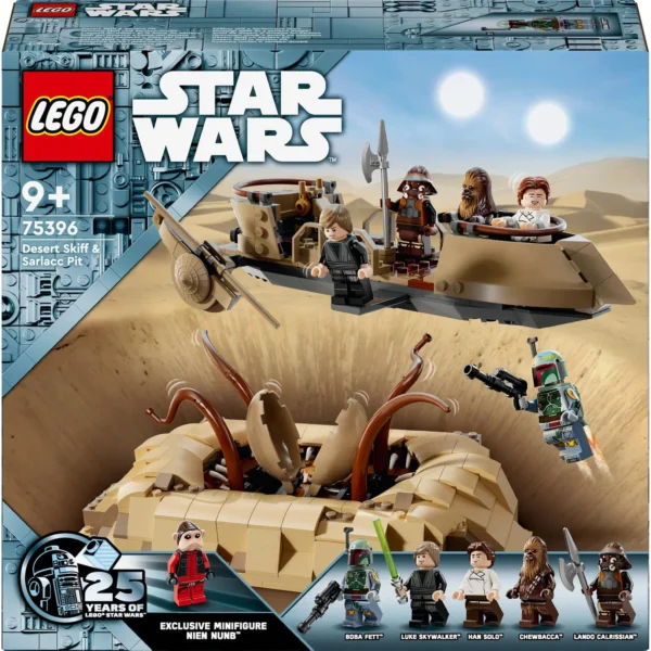 LEGO® Star Wars TM - Schif de desert si Groapa lui Sarlacc 75396, 558 piese - imagine 2