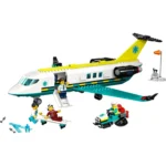 LEGO® City - Avion-ambulanta pentru urgente 60465, 395 piese - imagine 4