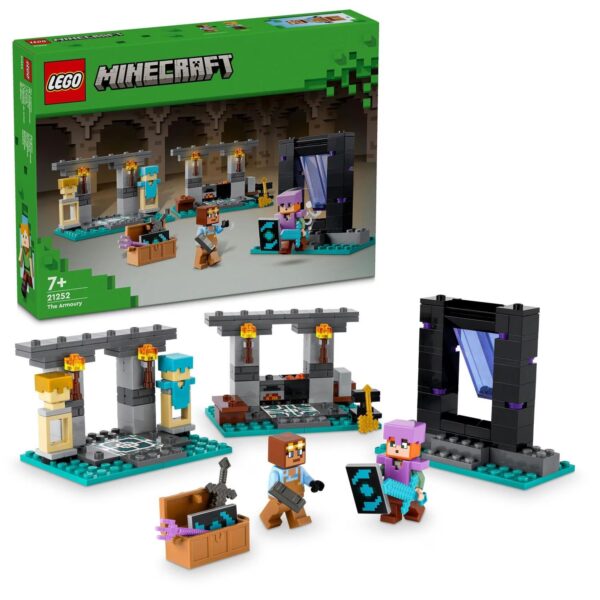 LEGO® Minecraft® - Armuraria 21252, 203 piese - imagine 1