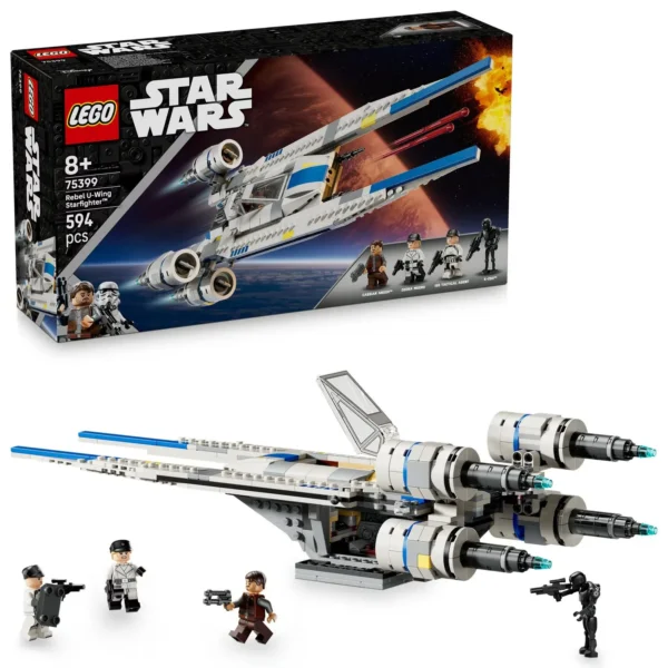 LEGO® Star Wars™ - Nava stelara U-Wing a rebelilor 75399, 594 piese - imagine 1