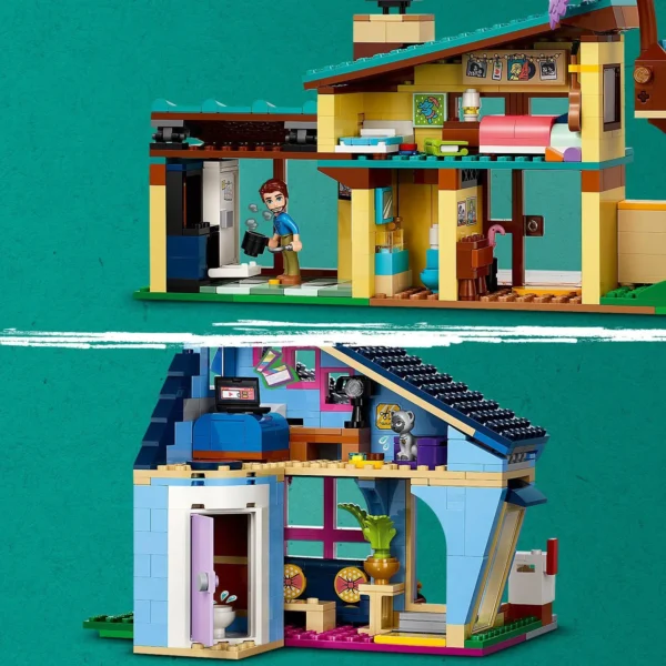 LEGO® Friends - Casele familiale ale lui Olly si Paisley 42620, 1126 piese - imagine 7
