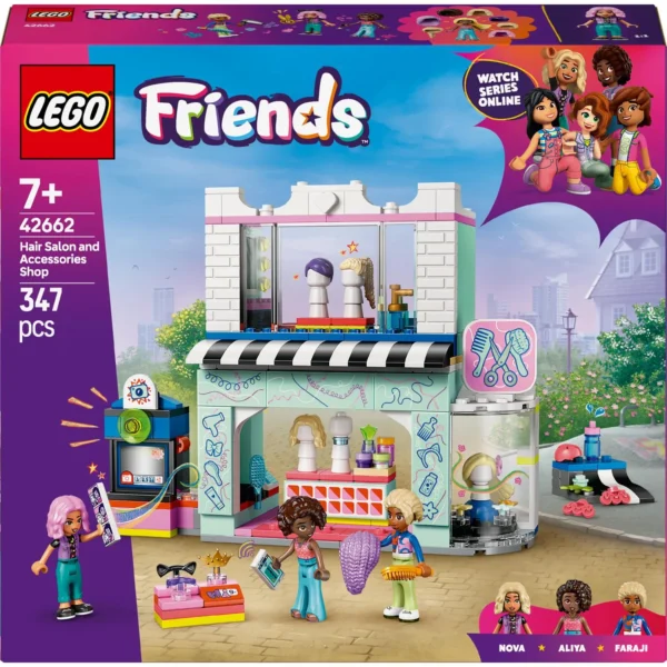 LEGO® Friends - Salon de coafura si magazin de accesorii 42662, 347 piese - imagine 2