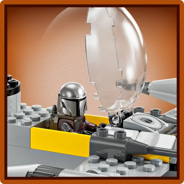 LEGO® Star Wars TM - Nava de lupta stelara N-1 a lui Mando si Grogu 75410, 92 piese - imagine 6