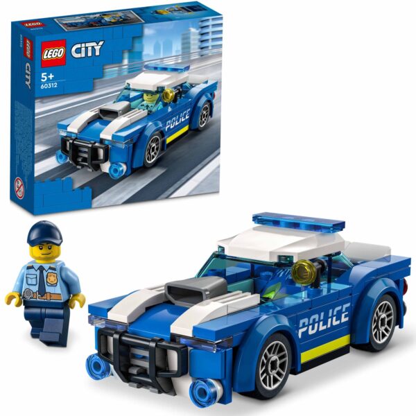 LEGO® City - Masina de politie 60312, 94 piese - imagine 1