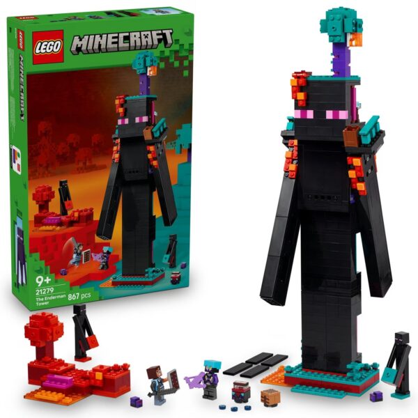 LEGO® Minecraft® - Turnul Enderman 21279, 867 piese - imagine 1