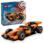 LEGO® City - Pilot F1® cu masina de curse McLaren 60442, 86 piese