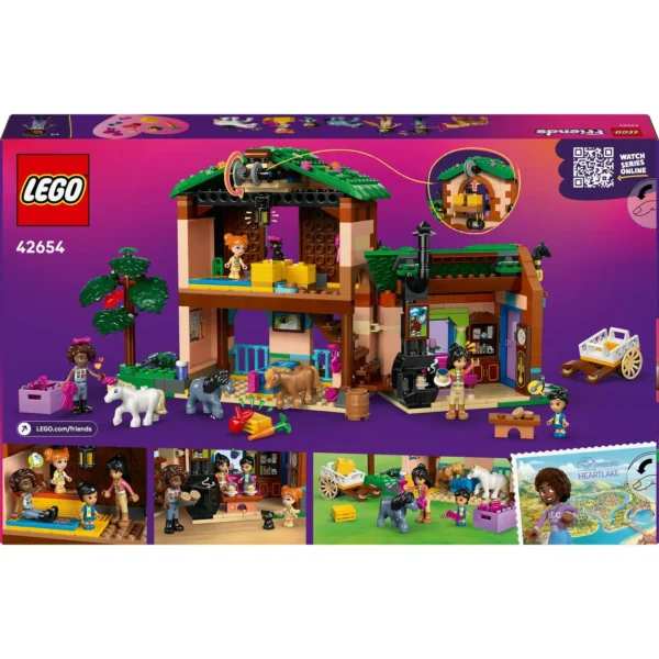 LEGO® Friends - Ferma si grajd pentru ponei 42654, 727 piese - imagine 3