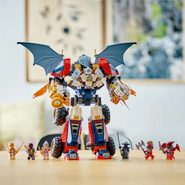 LEGO® Ninjago™ - Ultrarobotul combinat al lui Zane 71834, 1187 piese - imagine 7