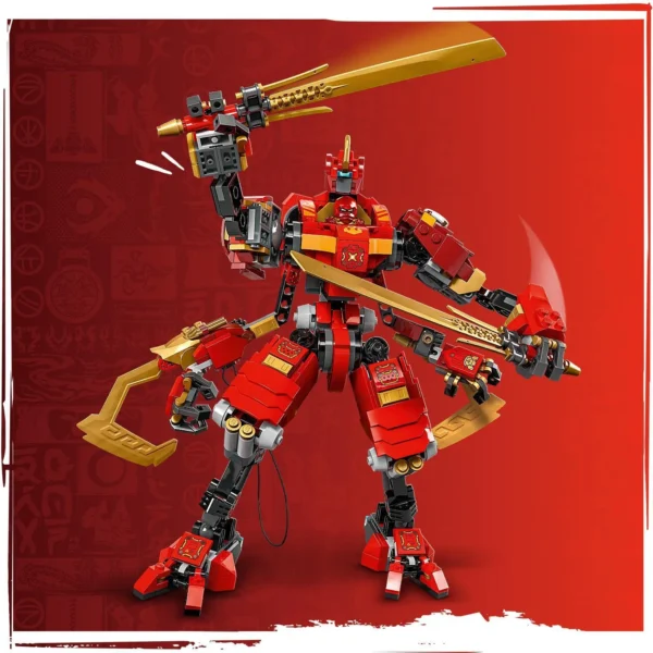 LEGO® NINJAGO® - Robotul ninja catarator al lui Kai 71812, 623 piese - imagine 7