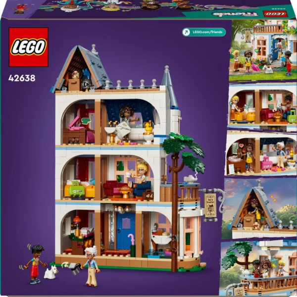 LEGO® Friends - Castelul-pensiune 42638, 1311 piese - imagine 3